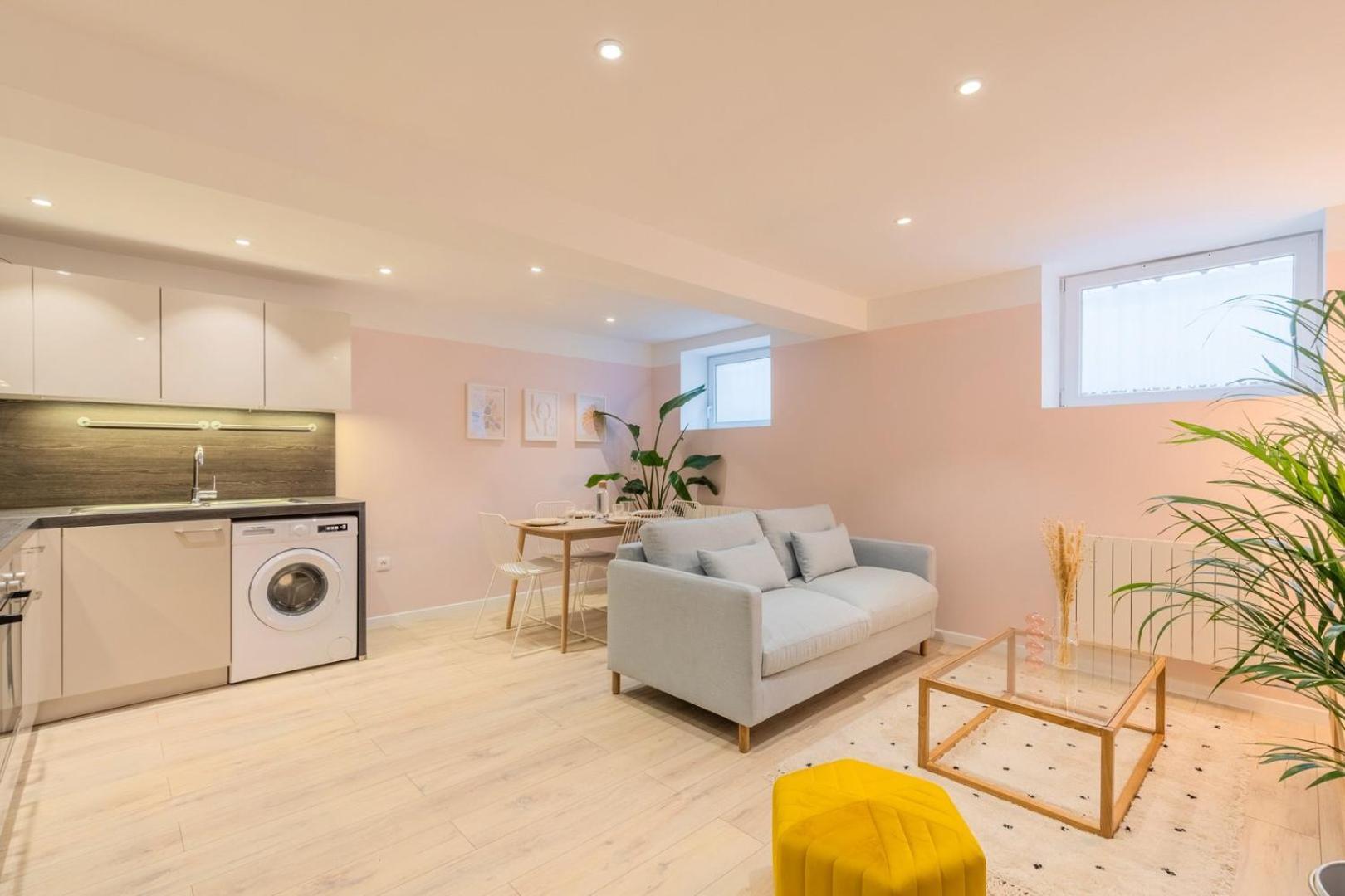Renovated In Semi-basement & Hypercentre